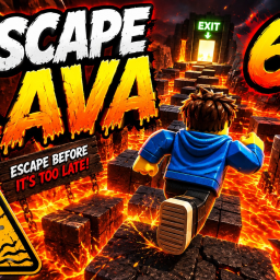 Escape lava for wins