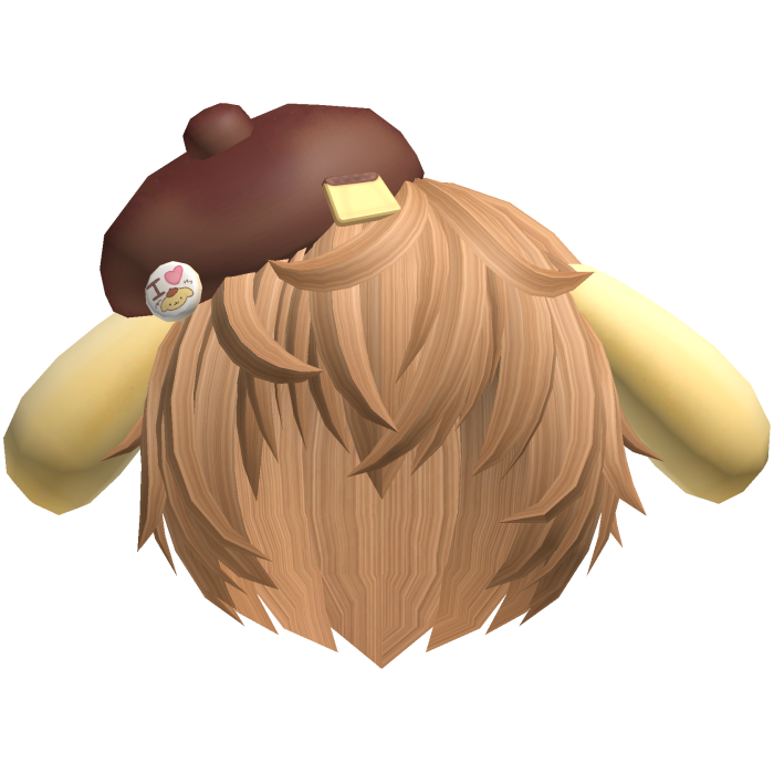 ♡ cute kawaii pompompurin boy hair 🍮 ginger