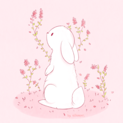Cute Bunny Roblox decal