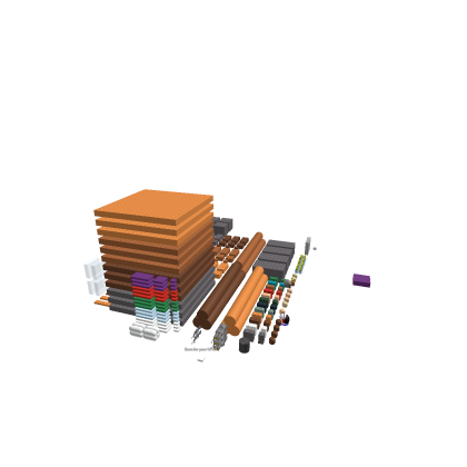 Building bricks.
