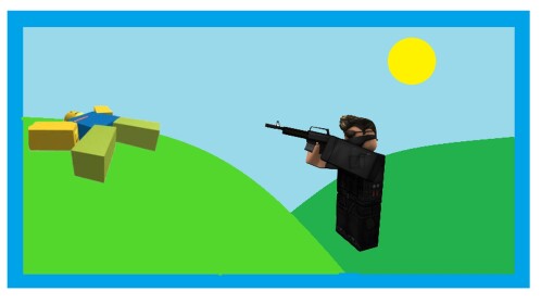 Village shooting game