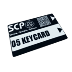 The SCP key cards