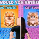 [UPD] Would You Rather: Pet ASMR Keys Tower