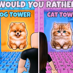 Would You Rather: Pet ASMR Keys Tower icon
