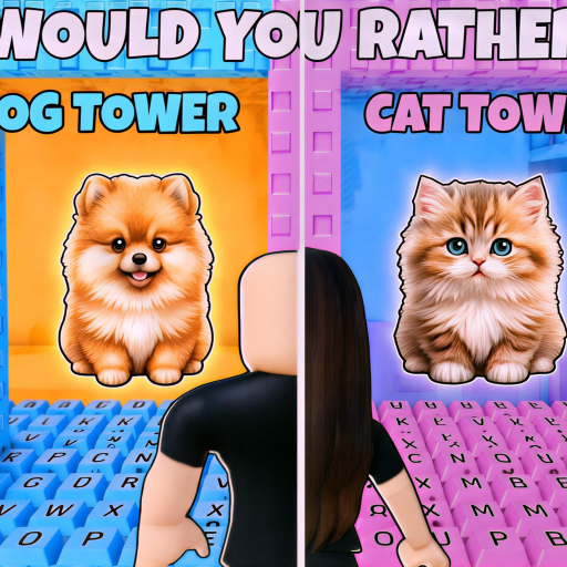 [UPD] Would You Rather: Pet ASMR Keys Tower