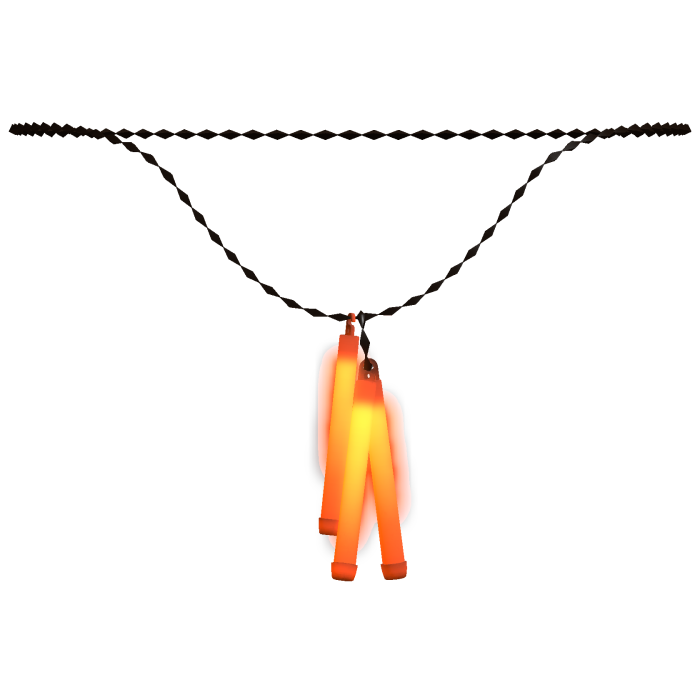 Glowstick Necklace (Orange)