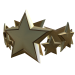 Gold Star Crown