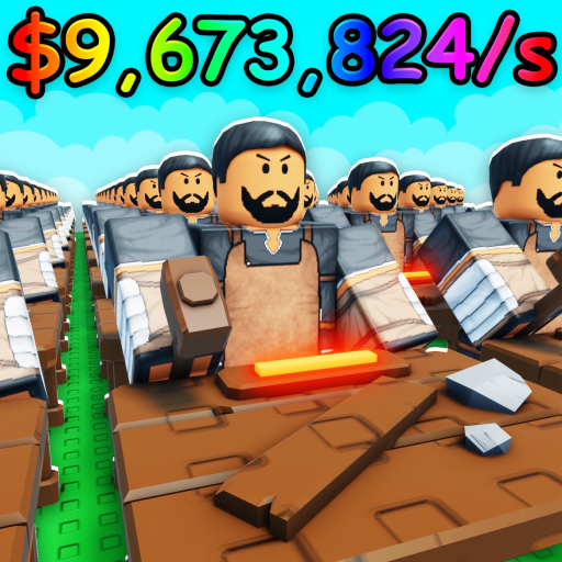 Build a Blacksmith Empire ⚔️ official Roblox game thumbnail