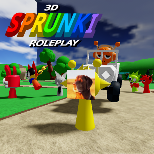 3D Sprunki Roleplay official Roblox game thumbnail