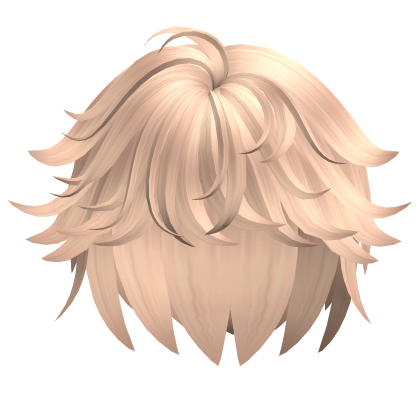 Messy Fluffy Hair (Blonde) thumbnail