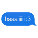 haaaiiiiii :3 Text Message