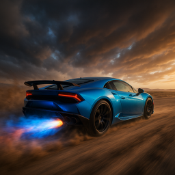 Drive Super Cars in plains