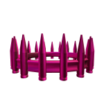 Pink Bullet Crown