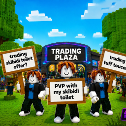 Steal a brainrot trading plaza