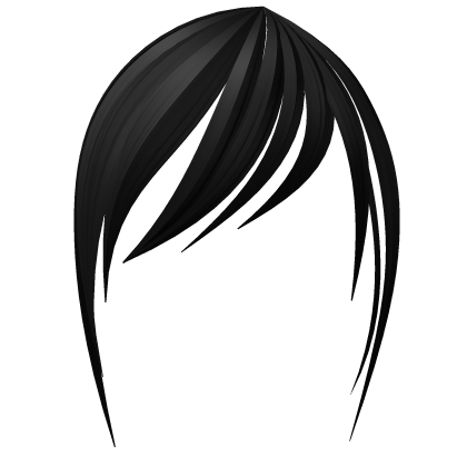 2000's Scene/Emo Bangs ☆ ☆ Black Roblox item
