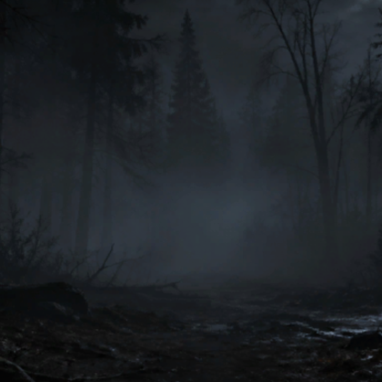 Scary Dark Forest