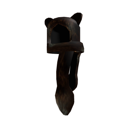 Brown Furry Animal Hood and Scarf