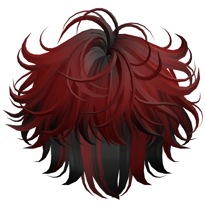 Wispy Spikey Boy Swirls Red&Black