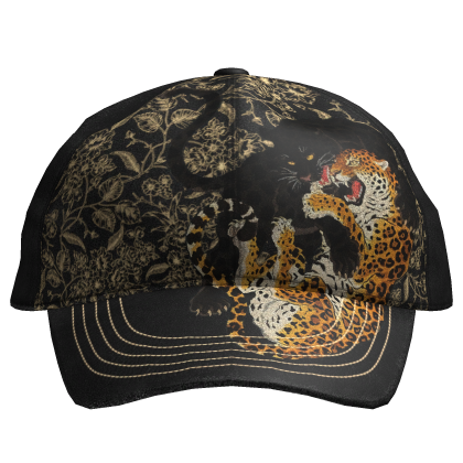 panther & tiger grunge cap Roblox item