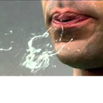 spit taking