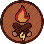 Upgrade the fire to level 4