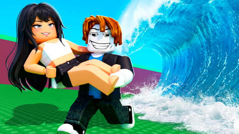 😏🌊Save Baddies From Tsunami! screenshot 1