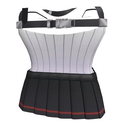 Megu Tank Top w/ Straps, Collar & Skirt Roblox item thumbnail