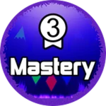 Draco Arcade LVL2: Mastery 3! Roblox badge thumbnail