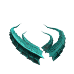 Ancient Turquoise Horns