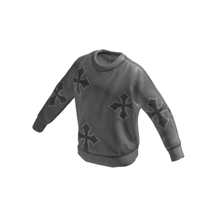 Archive Cross Grey Sweater