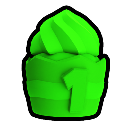 Toxic Anniversary Cupcake