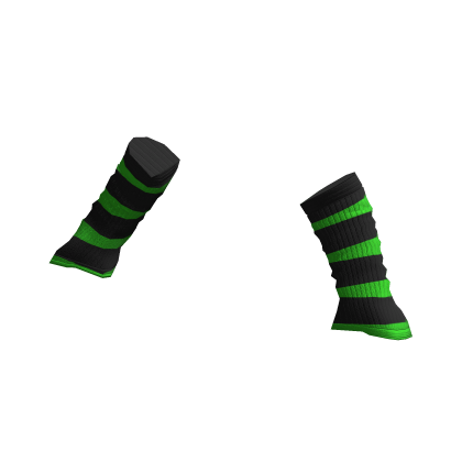 Green & Black Arm Warmers