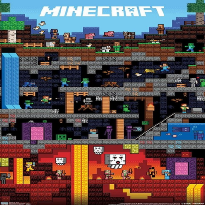 Minecraft Poster Roblox decal