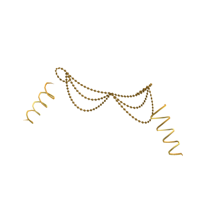 Betta Mermaid Diamond Gloves - Gold