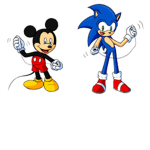 sonic and mickey show FAN CLUB