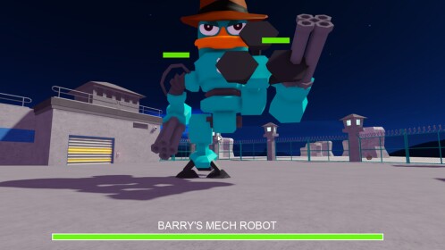 [🦆NEW!] PERRY THE PLATYPUS BARRY'S PRISON RUN!