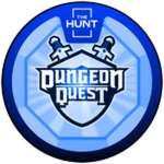The Hunt: Dungeon Quest Roblox badge thumbnail