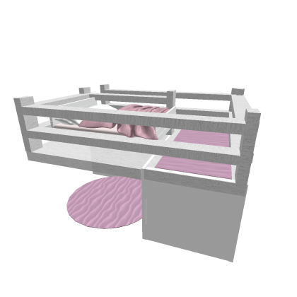 completed bunk bed