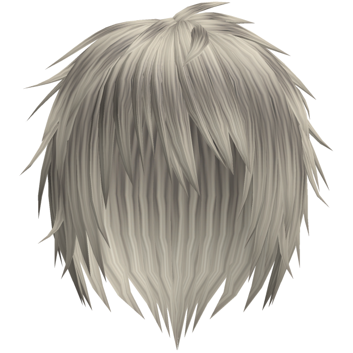 ash blonde kuro messy japanese anime boy hair