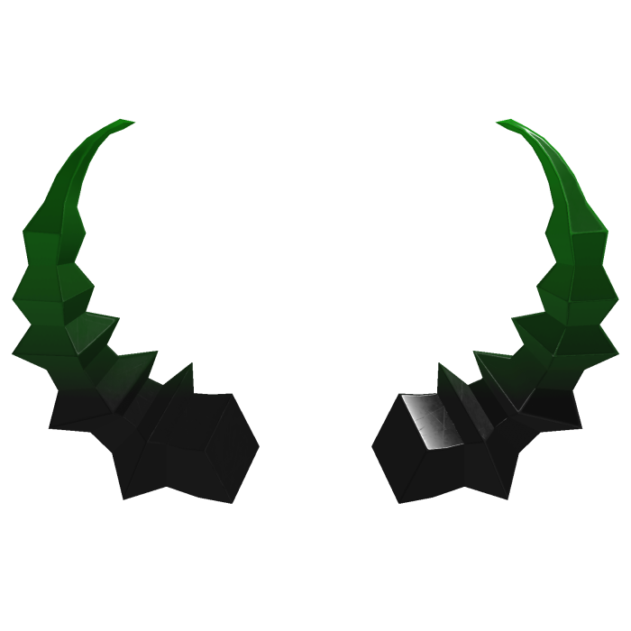 Green Spiky Horns Of Demise