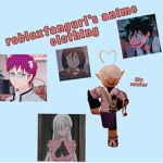 Aesthetic anime clothing store (cheap)