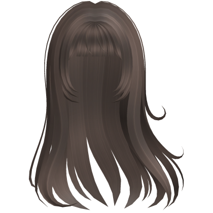 Long Windy Cute Flowy Hair In Light Brown