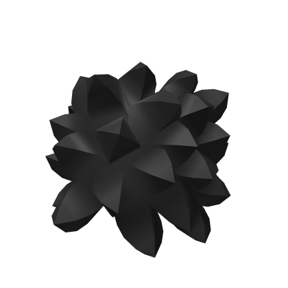 Black Microbat Head Fur Roblox item