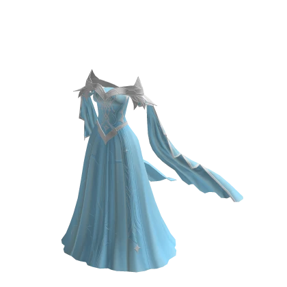 Baby blue lunar goddess dress | Roblox Item - Rolimon's