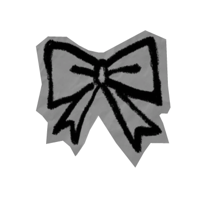 Right Paper Hair Bow