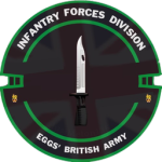 1st Infantry Forces Division. [British Border RP]