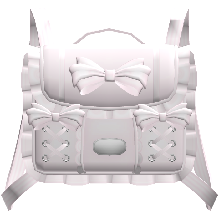 ♡ pink adorable bow school bag (1.0)