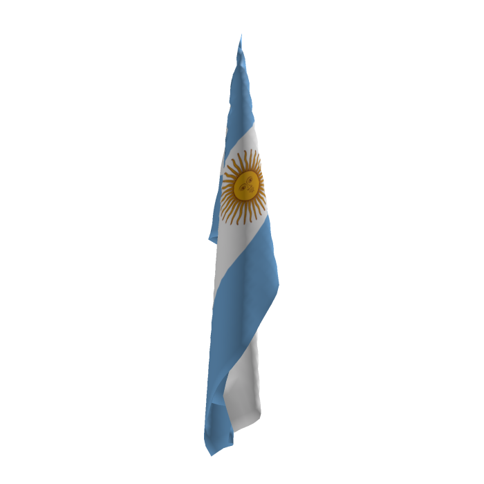 🇦🇷 Argentina Flag Bandana [Front Pocket]