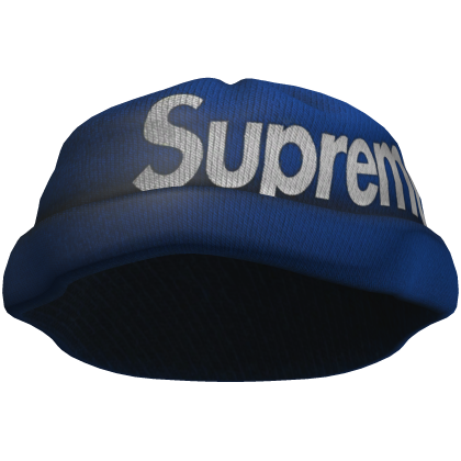 Blue Supre Beanie