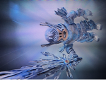 The legendary frozen dragons
